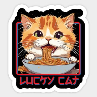 Lucky Cat Sticker